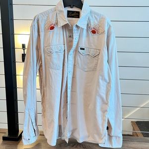 Howler Brothers Long Sleeve Pearl Snap Shirt